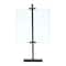 Hello Honey® Black Adjustable Metal Stand & Glass 10" x 16.75" Floating Photo Frame